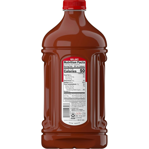 Campbell's 100% Tomato Juice - 64oz Bottle