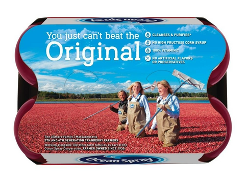Ocean Spray Cranberry Cocktail Juice Drink - 10 Ounce - Pack of 6