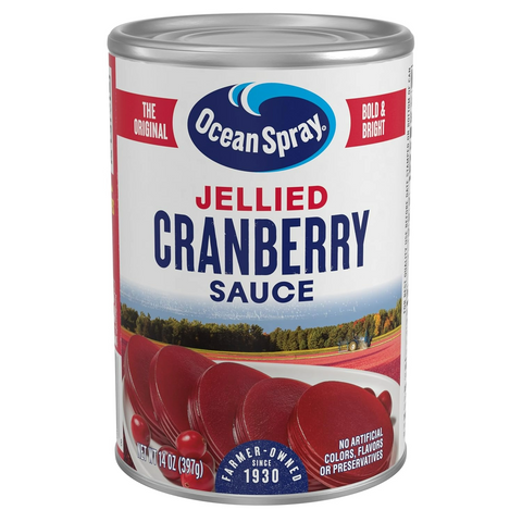Ocean Spray Jellied Cranberry Sauce - 14oz Can