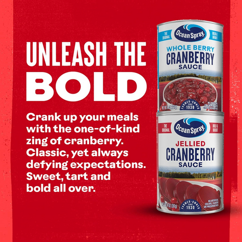 Ocean Spray Jellied Cranberry Sauce - 14oz Can