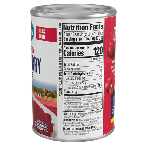 Ocean Spray Jellied Cranberry Sauce - 14oz Can