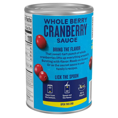 Ocean Spray Whole Cranberry Sauce - 14oz Can
