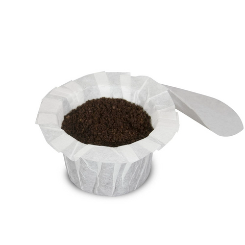 Perfect Pod EZ-Cup 2.0 100% Biodegradable Paper Coffee Filters - 50 Pack