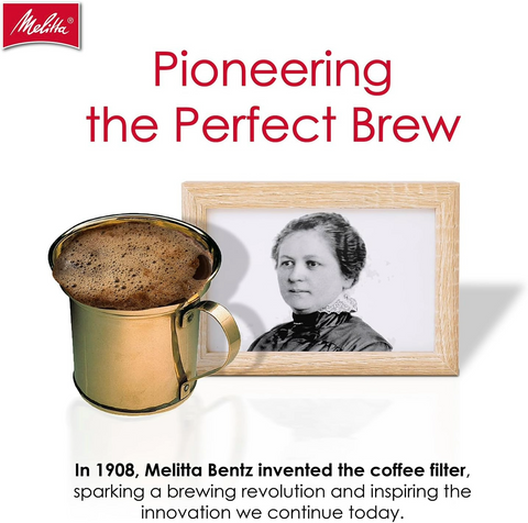 Melitta #4 Unbleached Cone Coffee Filters Natural Brown - Pack of 100