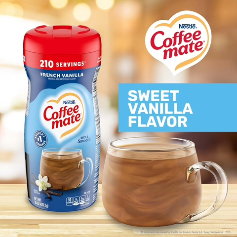 Nestle Coffee Mate French Vanilla Powdered Coffee Creamer - 15oz Bottle