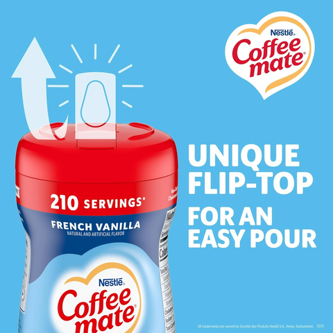 Nestle Coffee Mate French Vanilla Powdered Coffee Creamer - 15oz Bottle