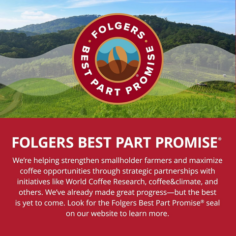 Folgers Colombian Medium Roast Coffee K-Cup Pods - 32 Count