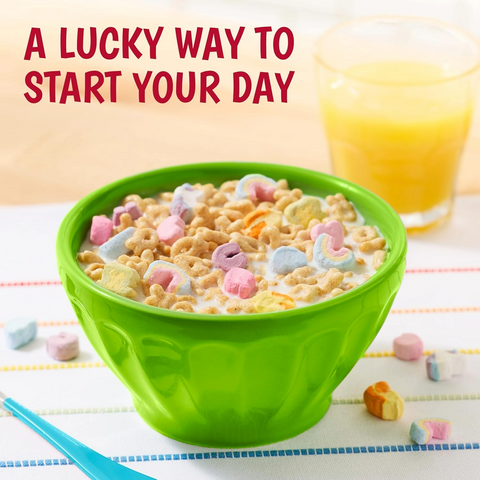 Lucky Charms Gluten Free Cereal with Marshmallows - Family Size - 18.6oz Box