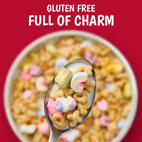 Lucky Charms Gluten Free Cereal with Marshmallows - Family Size - 18.6oz Box