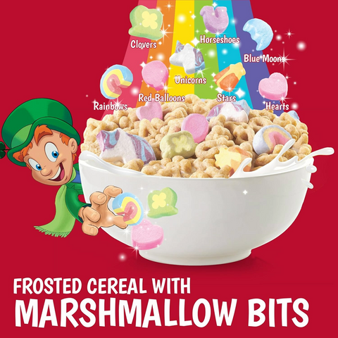 Lucky Charms Gluten Free Cereal with Marshmallows - Family Size - 18.6oz Box