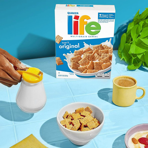 Quaker Life Original Cereal - Family Size - 23.3oz Box