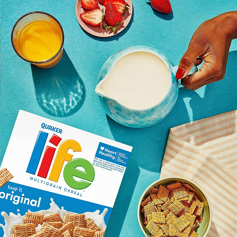 Quaker Life Original Cereal - Family Size - 23.3oz Box