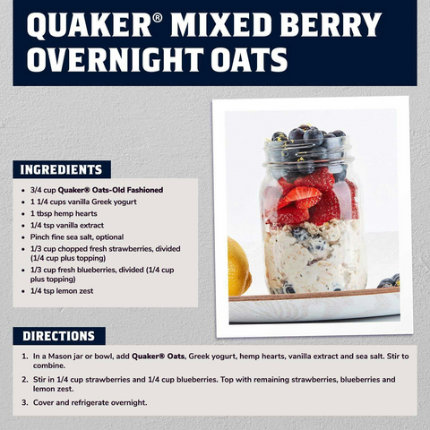Quaker Old Fashioned Oats - 5lb Bag