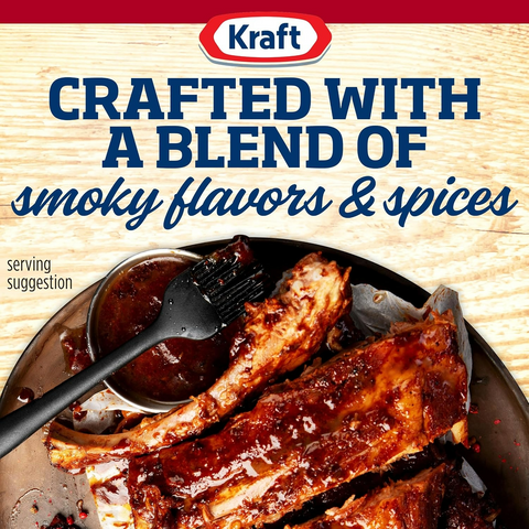 Kraft Sweet Brown Sugar Slow-Simmered BBQ Sauce - 18oz Bottle