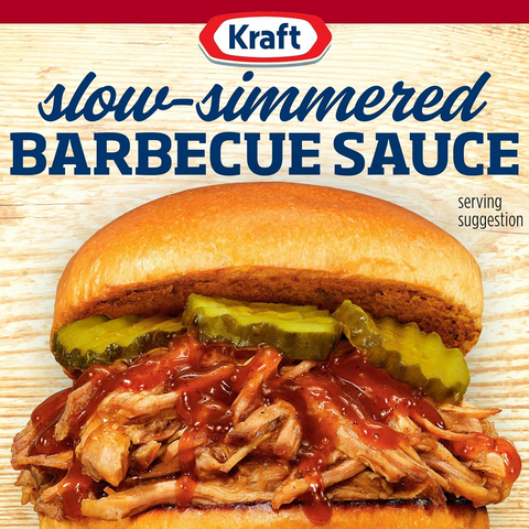 Kraft Sweet Brown Sugar Slow-Simmered BBQ Sauce - 18oz Bottle