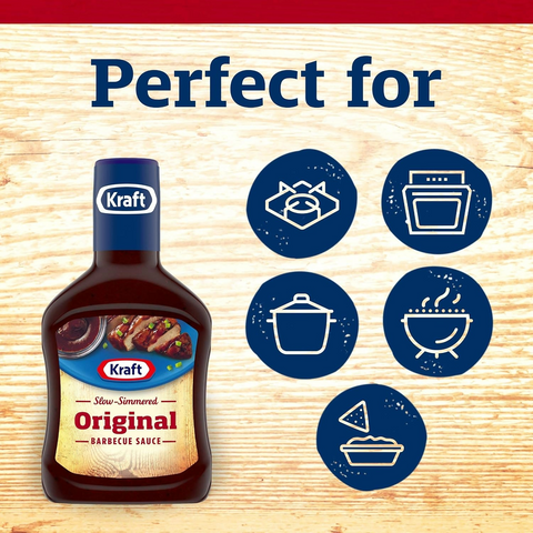 Kraft Original Slow-Simmered BBQ Sauce - 18oz Bottle