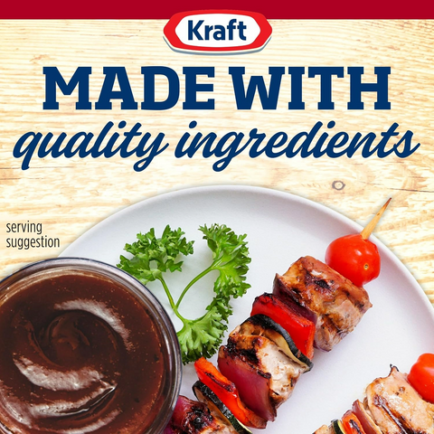 Kraft Hint of Honey Slow-Simmered BBQ Sauce - 18oz Bottle