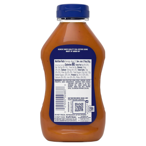 Kraft Sweet 'n Sour Sauce - 12oz Bottle