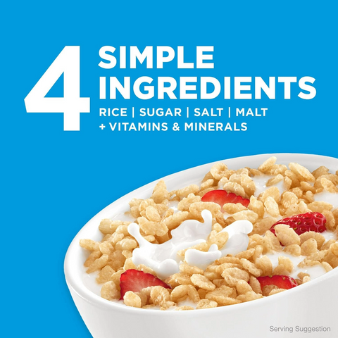 Kellogg's Rice Krispies Cold Breakfast Cereal - Giant Size - 24oz Box