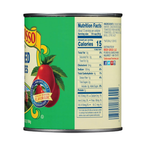 Tuttorosso Crushed Tomatoes with Basil - 28oz Can