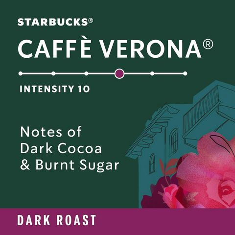 Starbucks by Nespresso Original - Caffè Verona Coffee - 10ct Box