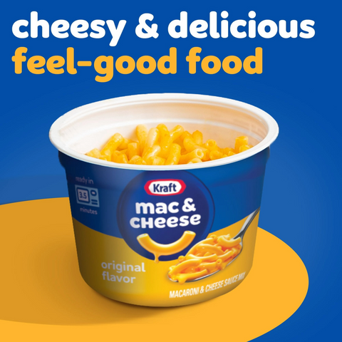 Kraft Original Macaroni and Cheese Easy Microwavable Dinner - 2.05oz Cup