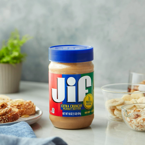 Jif Extra Crunchy Peanut Butter - 16oz Jar
