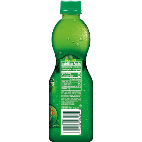 ReaLime 100% Lime Juice - 15oz Bottle