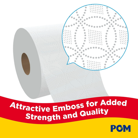 POM 2-Ply Toilet Paper - 1 Roll