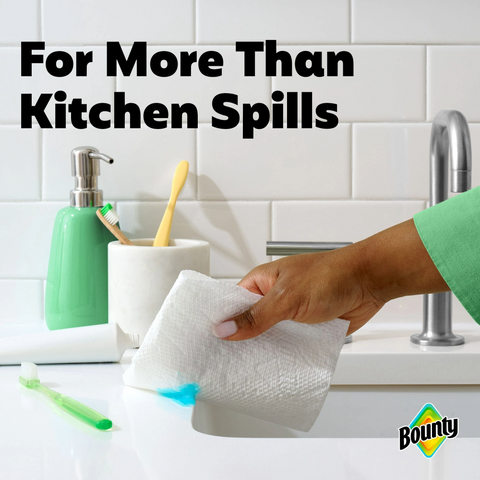 Bounty 2-Ply Paper Towels - 110 Sheets Per Roll - 1 Roll