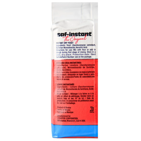 Saf-Instant Baking Yeast - 16oz Package
