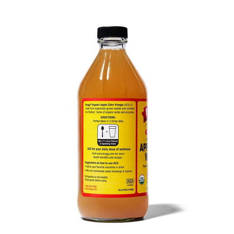 Bragg Organic Apple Cider Vinegar With Mother - 16oz Bottle