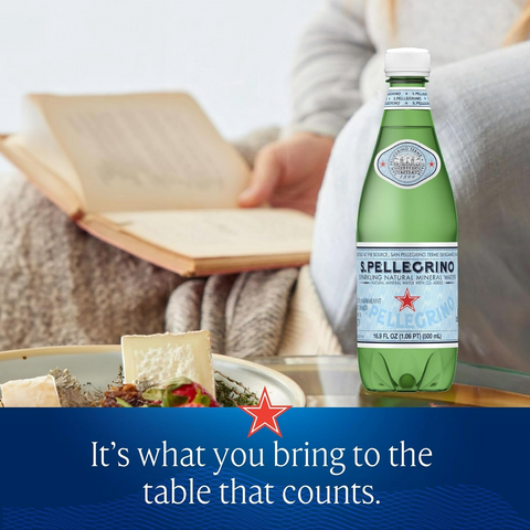 S.Pellegrino Sparkling Natural Mineral Water - 16.9oz