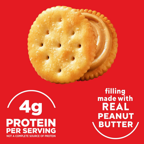 RITZ Peanut Butter Sandwich Crackers - 6pk
