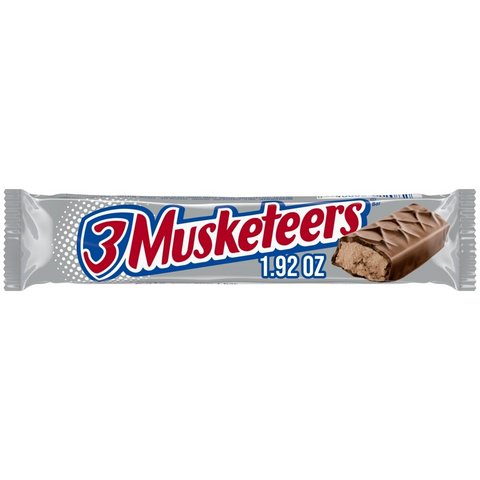 3 Musketeers Milk Chocolate Candy Bar - 1.92oz