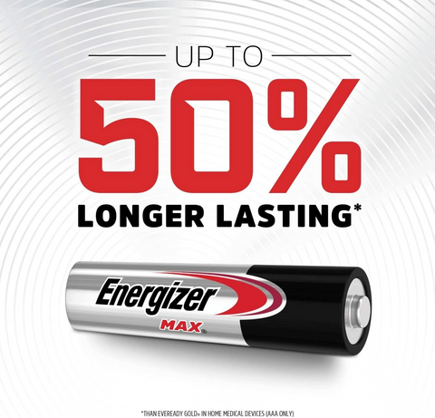 Energizer MAX AAA Batteries - 8 Pack