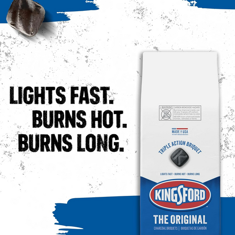Kingsford Original BBQ Charcoal Briquettes - 16 Pounds