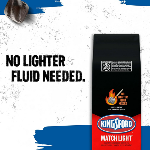 Kingsford Match Light Instant Charcoal Briquettes - 12 Pounds