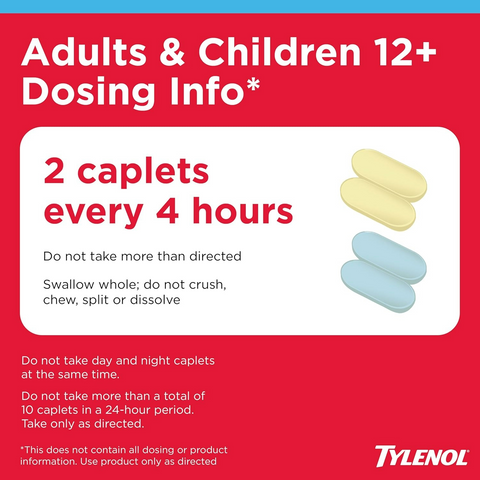 Tylenol Cold + Flu Severe Day & Night Caplets - Combo Pack - 24ct