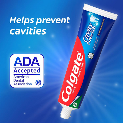 Colgate Cavity Protection Fluoride Toothpaste - Mint - 6oz Tube