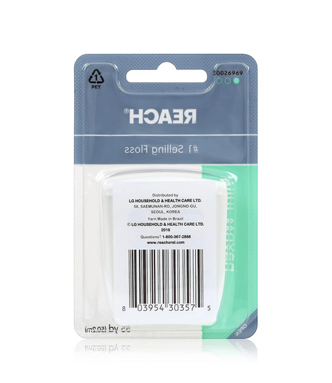 Reach Waxed Dental Floss - Mint - 55 Yards
