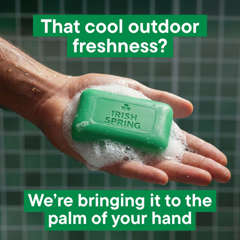 Irish Spring Bar Soap Original Clean - 4oz Bar
