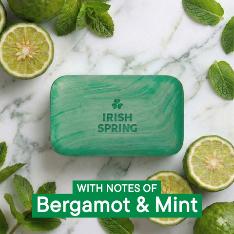 Irish Spring Bar Soap Original Clean - 4oz Bar