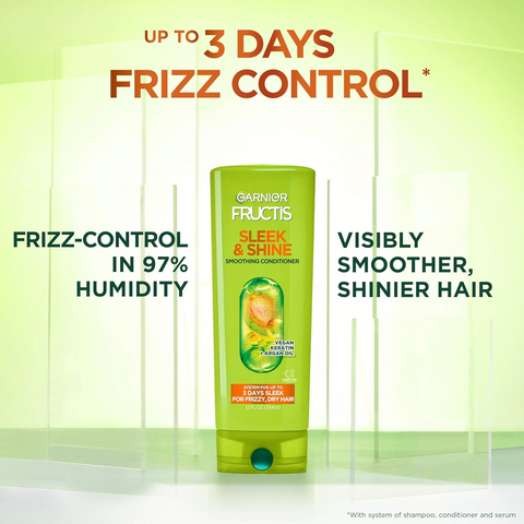 Garnier Fructis Sleek & Shine Conditioner - 21oz Bottle