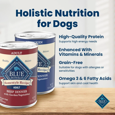 Blue Buffalo Homestyle Recipe Chicken Dinner Wet Dog Food - 12.5oz Can