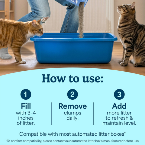 Fresh Step Total Control Scented Clumping Litter with Febreze Freshness - 11 Pound Bag