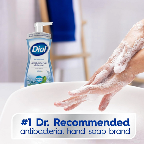 Dial Antibacterial Foaming Hand Soap - Spring Water Scent - 7.5oz Bottle