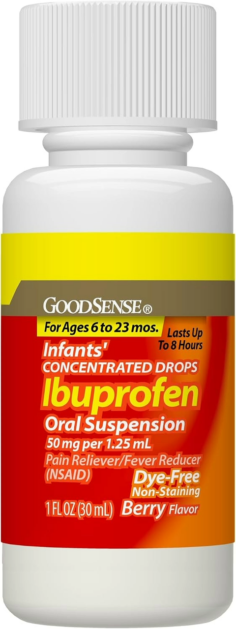 GoodSense Infants' Concentrated Drops, Ibuprofen - 1oz Bottle