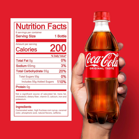 Coca-Cola Soda Soft Drink - 16.9oz Bottle