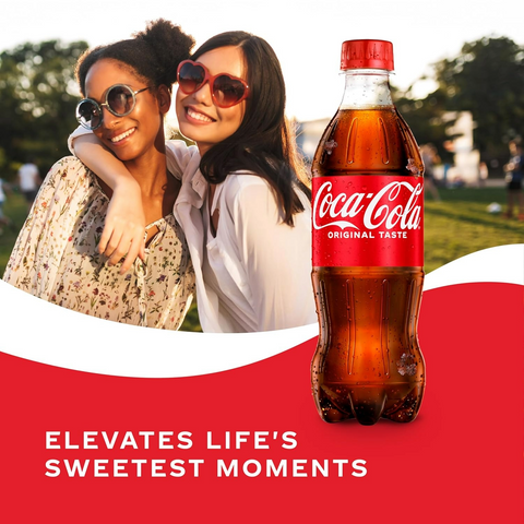 Coca-Cola Soda Soft Drink - 16.9oz Bottle